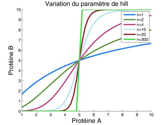 Liaison coopérative et fonction de Hill
